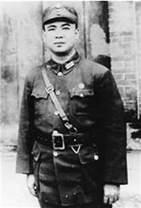 台灣義勇隊由國民政府資助成立，圖為發起台灣義勇隊的李友邦將軍。資料照。(財團法人蘆洲李宅古蹟維護文教基金會提供)