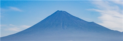 富士山。 (圖：X@Fujishi_jp)