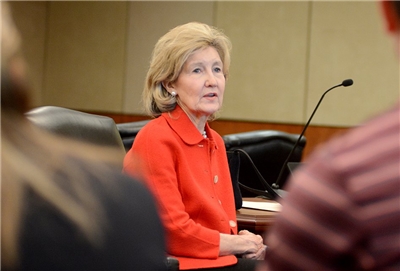 美國總統川普第一任期時的北大西洋公約組織大使赫奇森（Kay Bailey Hutchison）。 (圖：X@kaybaileyhutch)