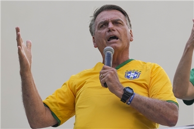 巴西前總統波索納洛(Jair Bolsonaro)。