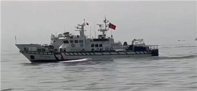 中國海警兩日內四度以編隊方式進入我國外離島海域，造成區域緊張。海巡署今日(25日)聲明指出，我方巡防艇全程對應並強勢驅離。(圖：海巡署提供)