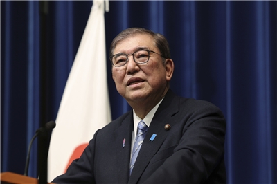 日本首相石破茂4日表示，已準備編列追加預算，以緩解美國關稅帶來的經濟衝擊資料照。資料照。(AP/達志影像)