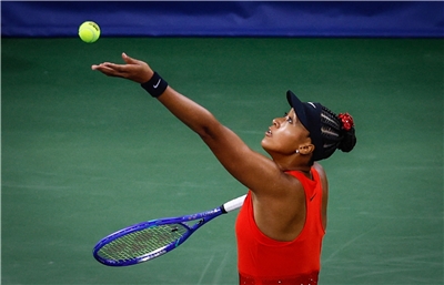 日本名將大坂直美（Naomi Osaka）晉級美網第二輪。 