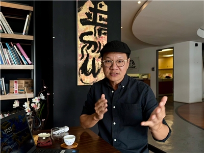 馬來西亞邦咯海島節聯合發起人莊立康。(陳億佩攝)