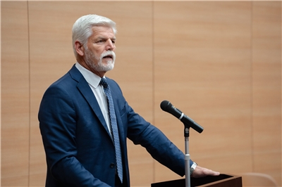 捷克總統帕維爾(Petr Pavel)。(圖:X@prezidentpavel)