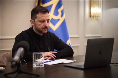烏克蘭總統澤倫斯基(Volodymyr Zelenskiy)。(圖：澤倫斯基臉書)