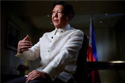 菲律賓總統小馬可仕(Ferdinand Marcos Jr.)資料照。

