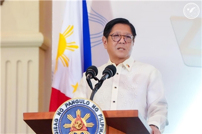 菲律賓總統小馬可仕(Ferdinand Marcos Jr.)。 (圖:FB/pcogovph)