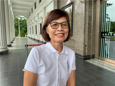 國民黨籍前高雄市議長曾麗燕。資料照。