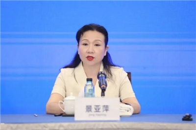 中國前貴州省大數據局長景亞萍。(微博)