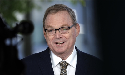 美國白宮國家經濟顧問哈塞特（Kevin Hassett）。資料照。(美聯社/達志影像)