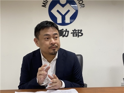 勞動部長洪申翰。資料照片(中央社)