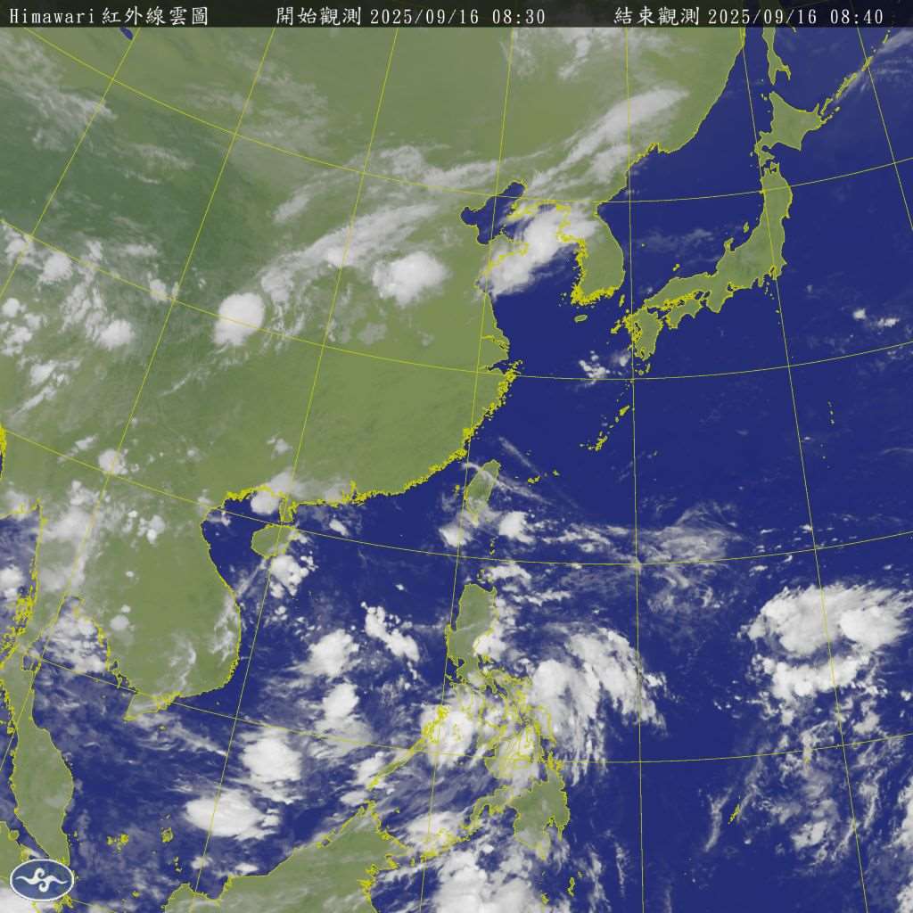 未來一週有2個熱帶擾動。(圖:交通部中央氣象署)