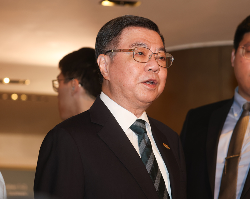 卓榮泰表示，政府希望與建築業者合作的3大工作，包含淨零轉型、均衡台灣、推動都市更新及危老重建，也盼立法院能儘速通過明年度總預算，讓公私協力逐一實現目標。 (資料照／中央社)