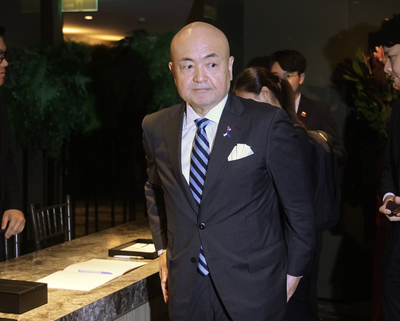 日本台灣交流協會代表片山和之。