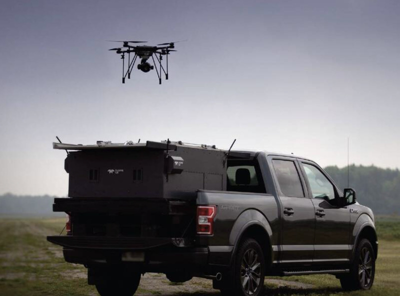 ED
航太國防展　科力展出無人機自動起降系統
科力航太在今年國防展將聚焦無人機領域，展出可以
安裝在車輛或快艇上的FLIR Sky Carrier 無人機自動起
降系統及SkyRanger R70無人機。
（科力航太提供）
中央社記者游凱翔傳真　114年9月14日
