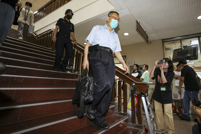 前民眾黨主席柯文哲。
