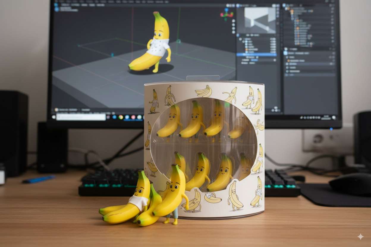 Google所推出的AI圖像編輯模型Gemini 2.5 Flash Image，又稱奈米香蕉(Nano Banana)所生成圖片，速度快且相當仿真。(央廣生成)