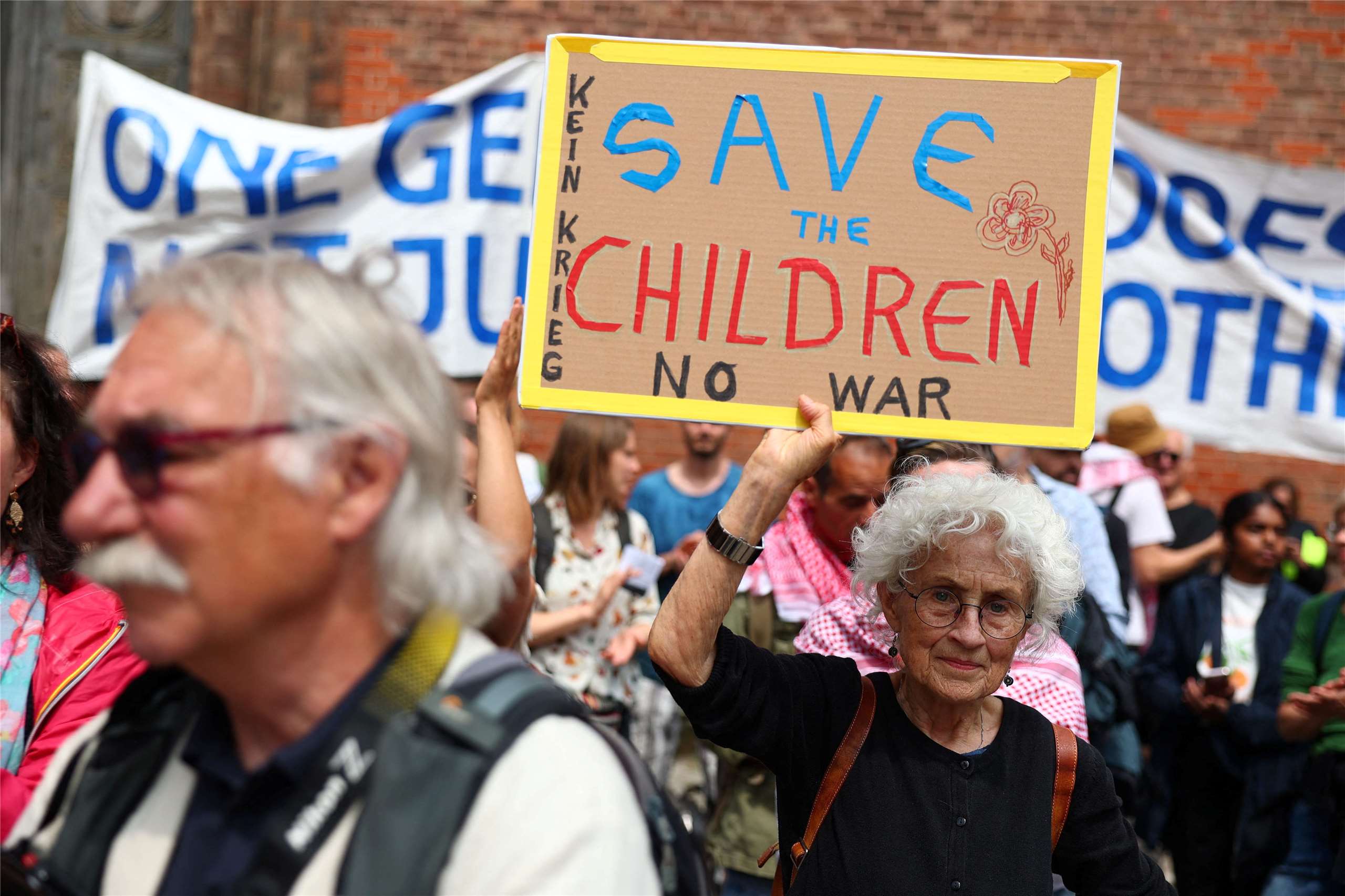 近幾個月來，支持巴勒斯坦的抗議活動規模越來越大，反映出德國公眾態度的轉變。資料照。