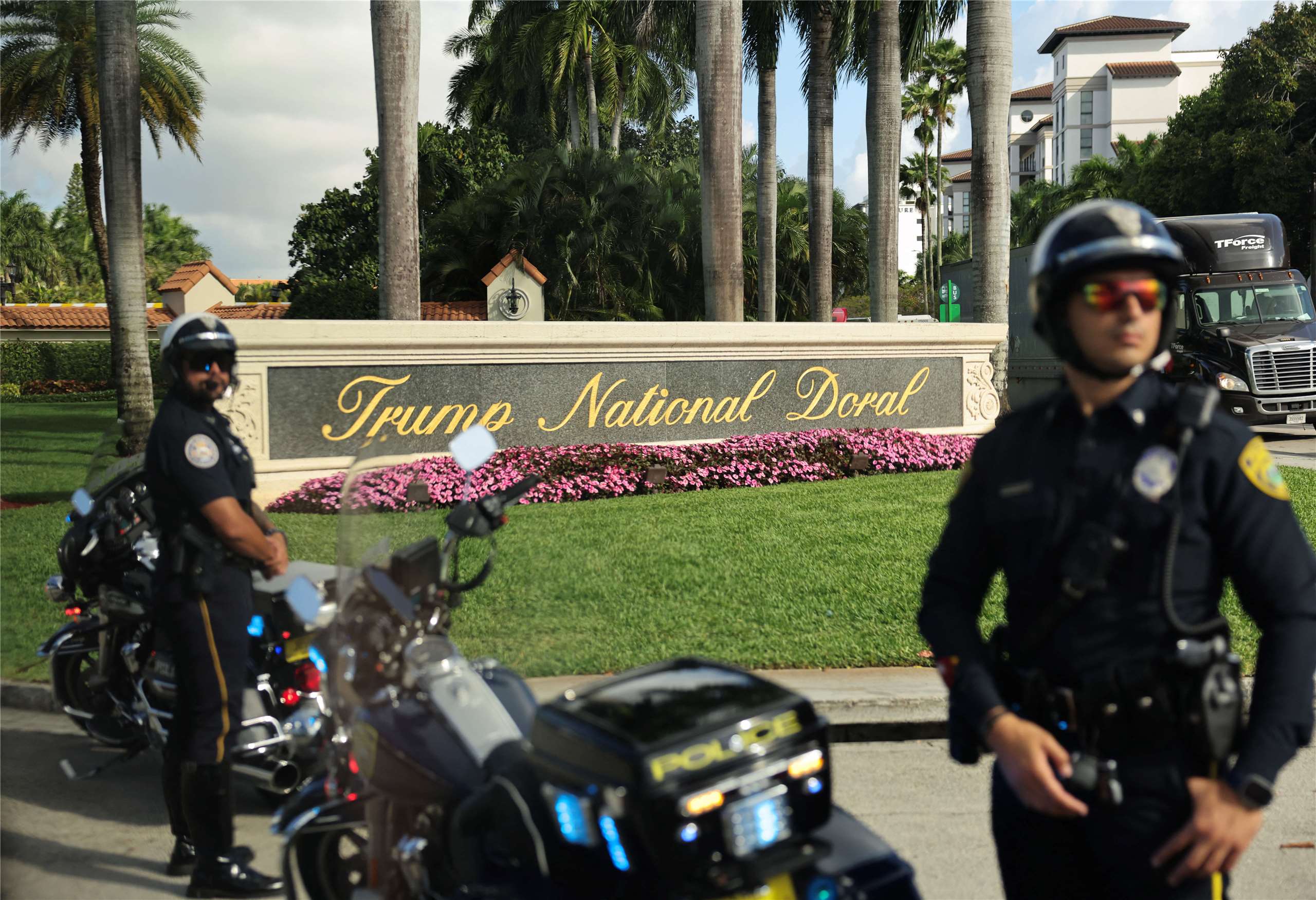 位於邁阿密的「川普國家朵拉高爾夫度假村」(Trump National Doral)。 