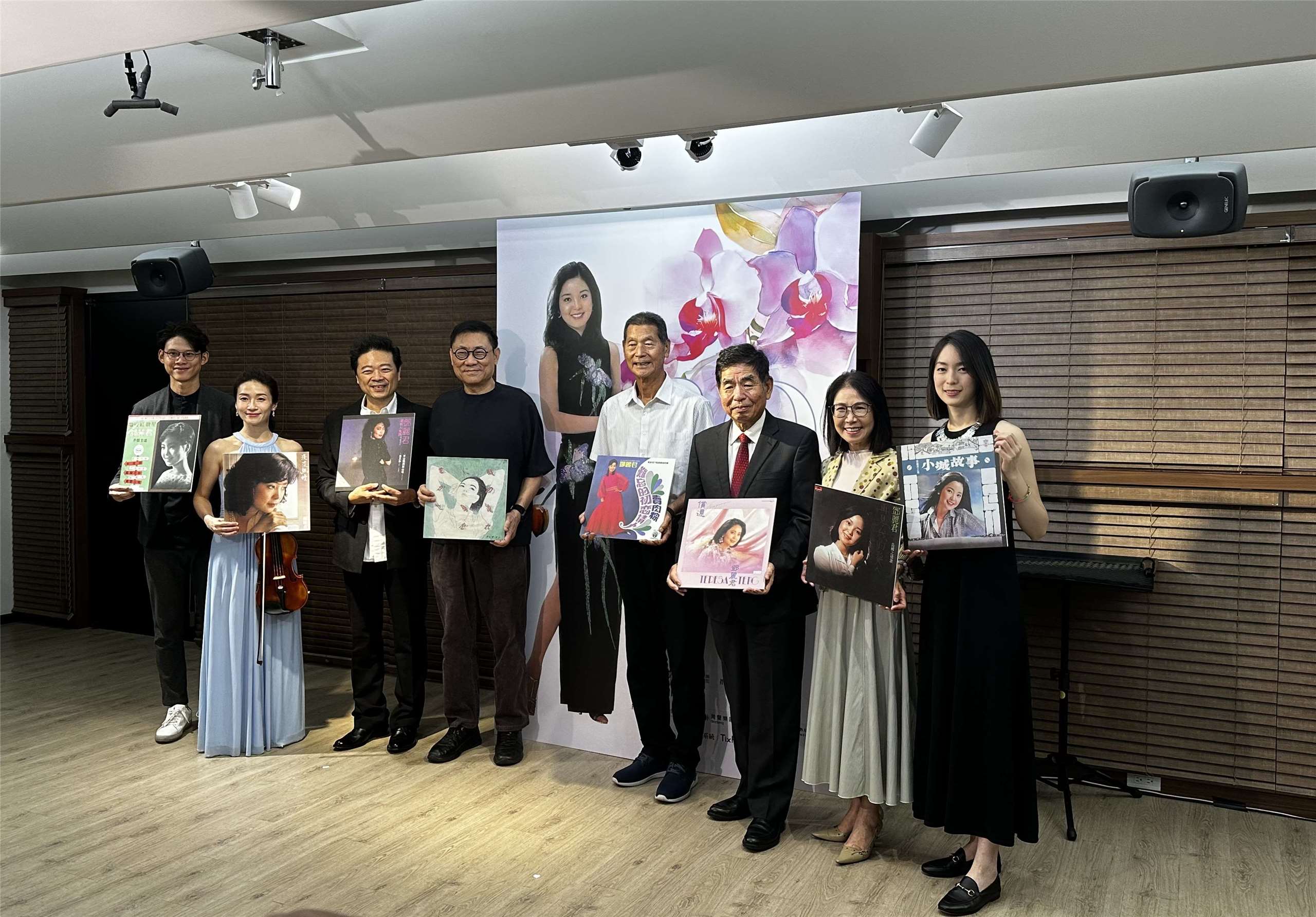 紀念鄧麗君30周年音樂會將於10/5於國家音樂廳登場，11日舉行宣告記者會。(楊雨青攝)