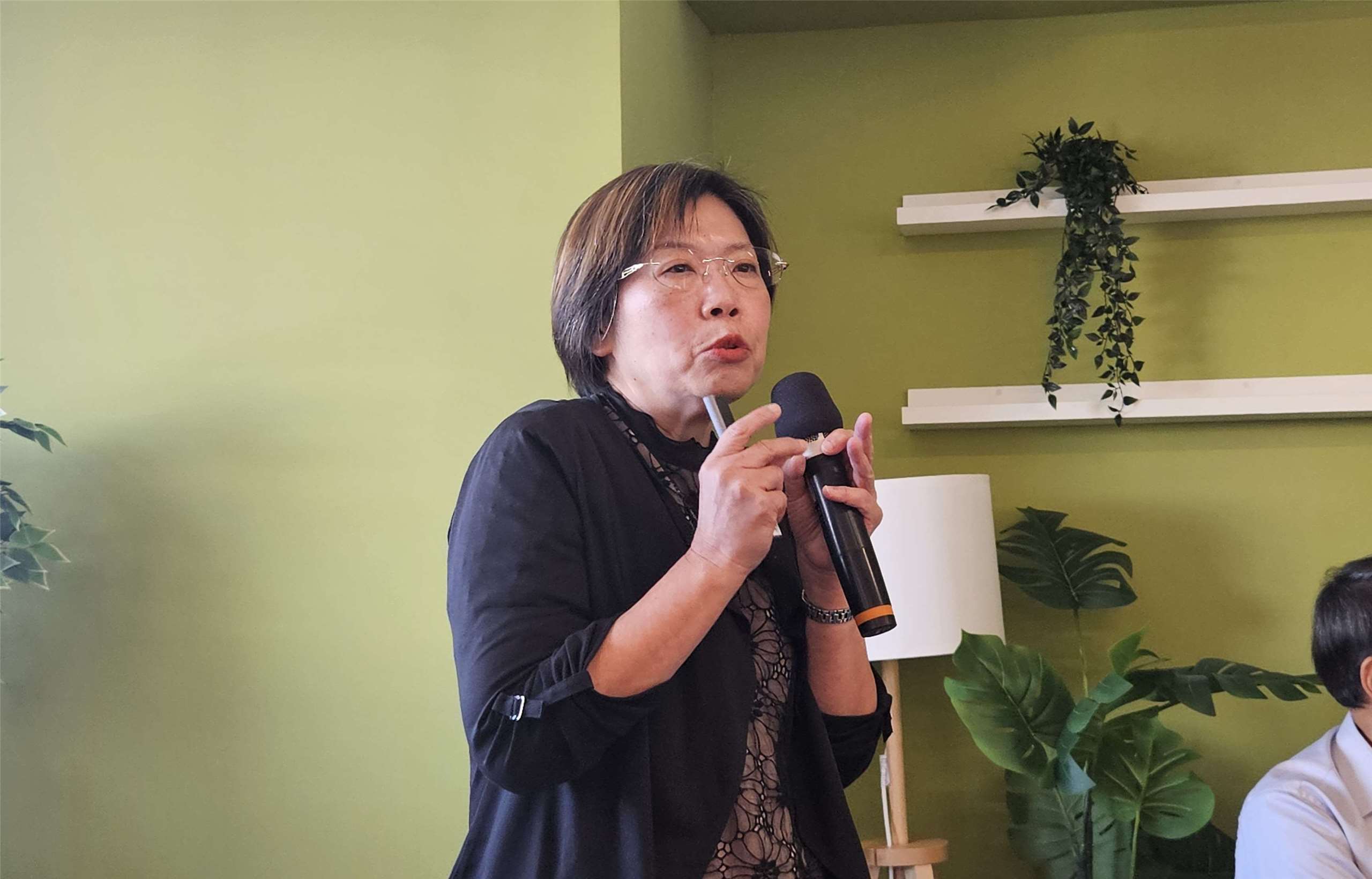 環境部資源循環署署長賴瑩瑩。(劉品希 攝)
