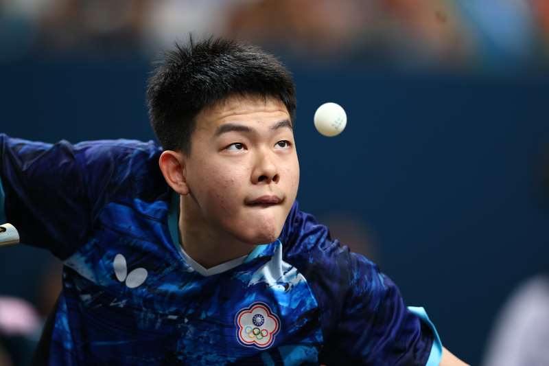 桌球好手高承睿。資料照片