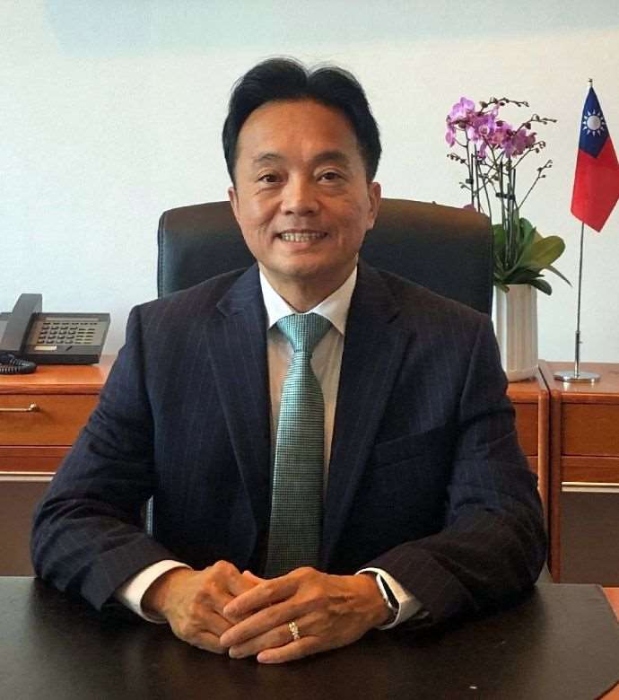 駐丹麥代表鄭榮俊(駐丹麥台北代表處臉書)