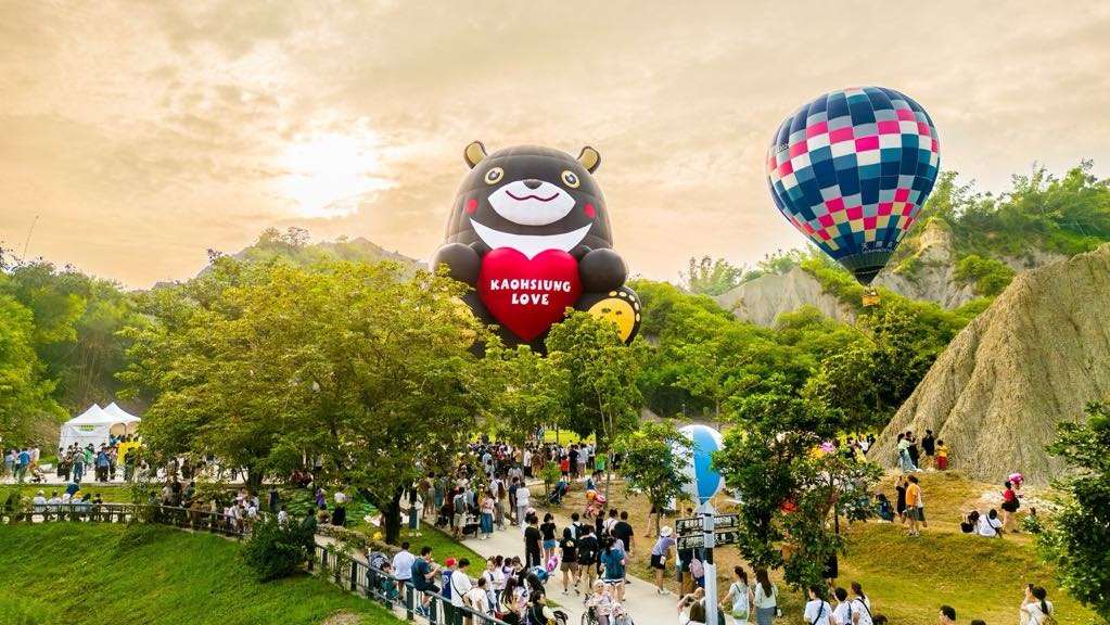 「2025高雄愛‧月熱氣球」高雄巿府提供