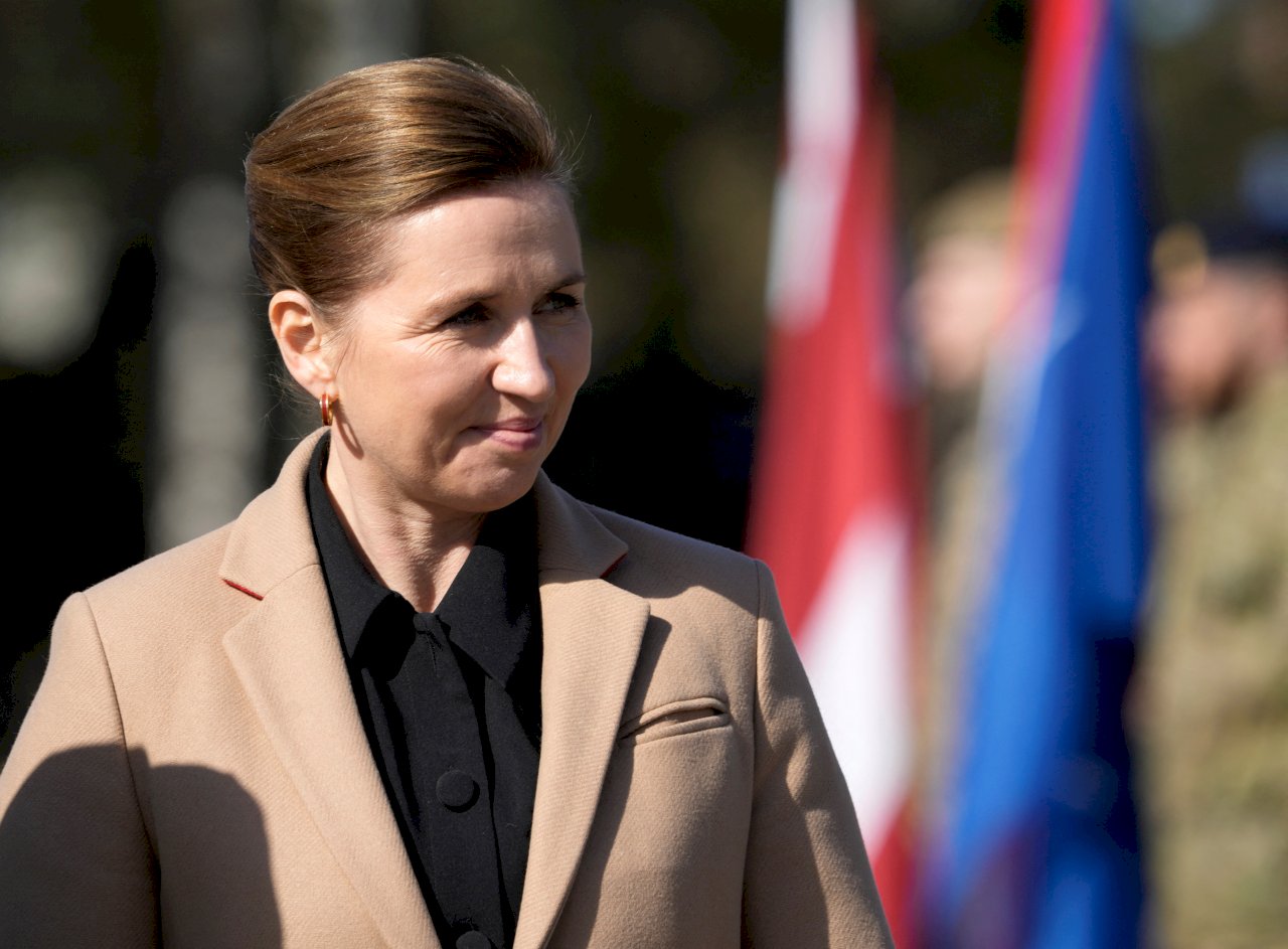 丹麥總理佛瑞德里克森(Mette Frederiksen)。（路透社/達志影像）