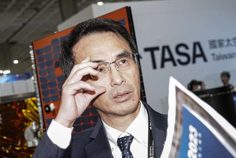國家太空中心（TASA）主任吳宗信。(中央社)