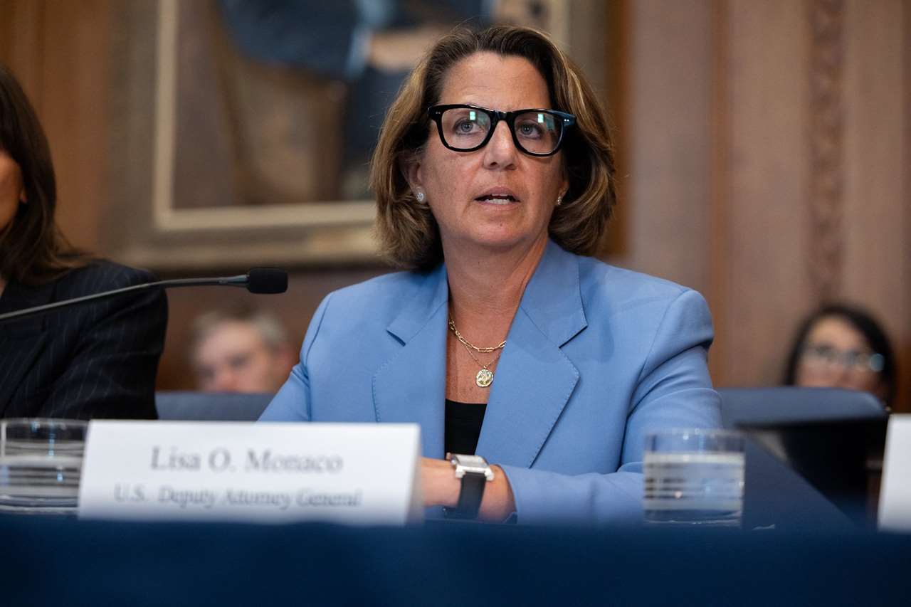 微軟公司全球事務總裁摩納可(Lisa Monaco)。