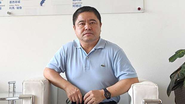 前中國黑龍江省雞西市副市長李傳良。(RFA提供)