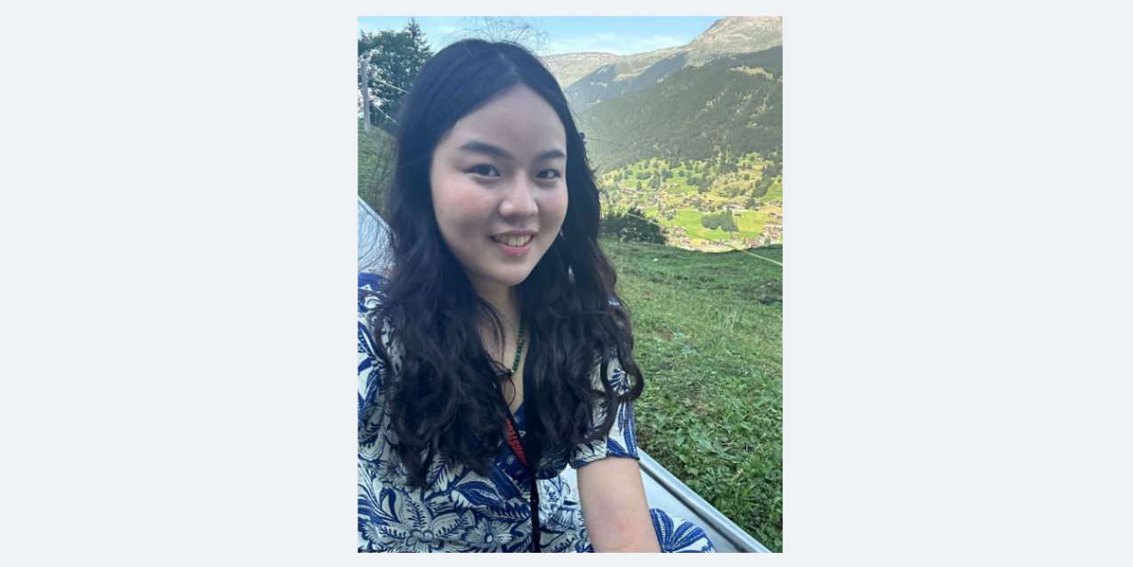 來自湖南長沙、旅居法國的22歲女學生張雅笛在返國探親期間「被失蹤」。(華語青年挺藏會/X平台@jielijian)