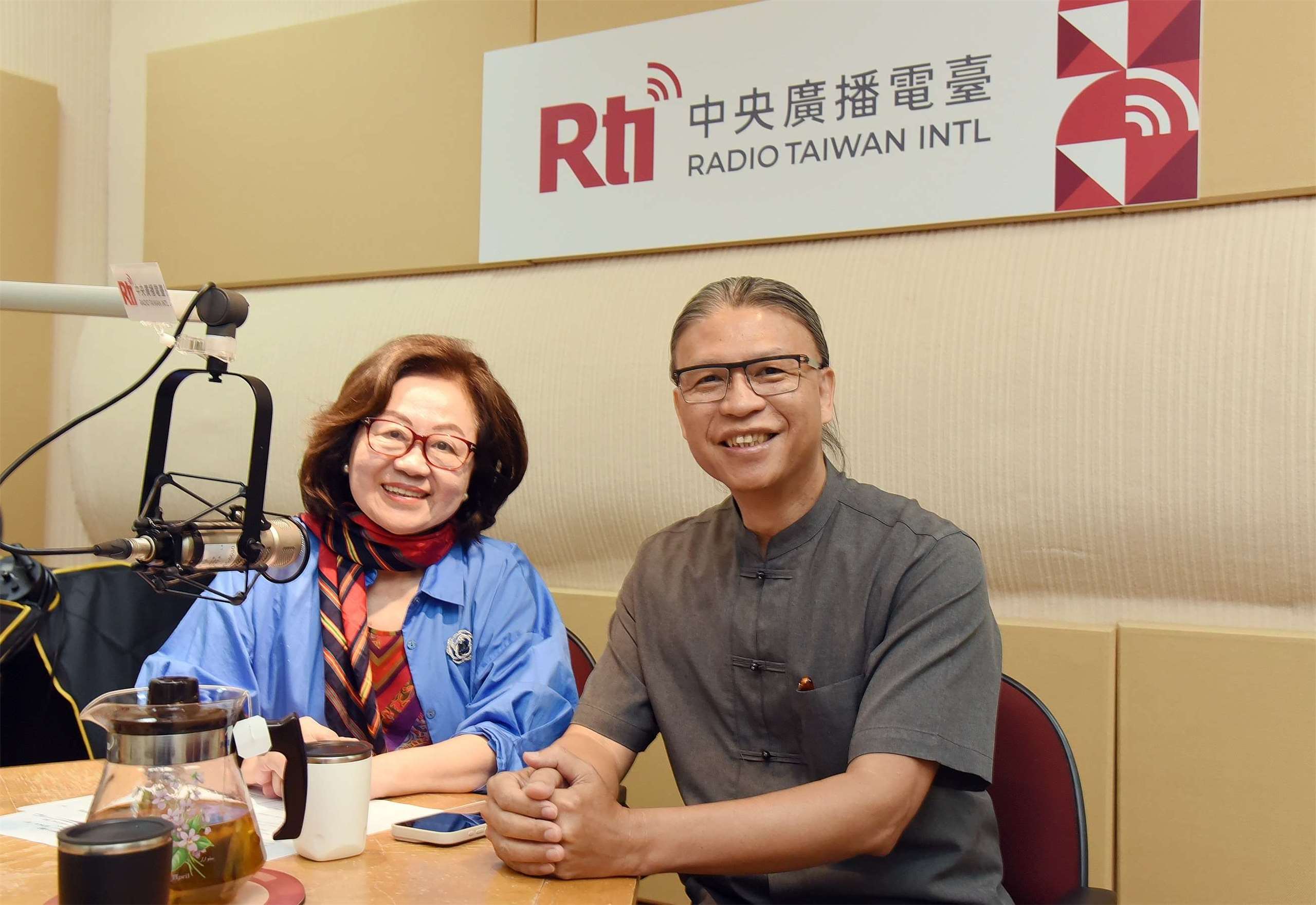 陳殿禮主任接受美麗的台灣節目專訪