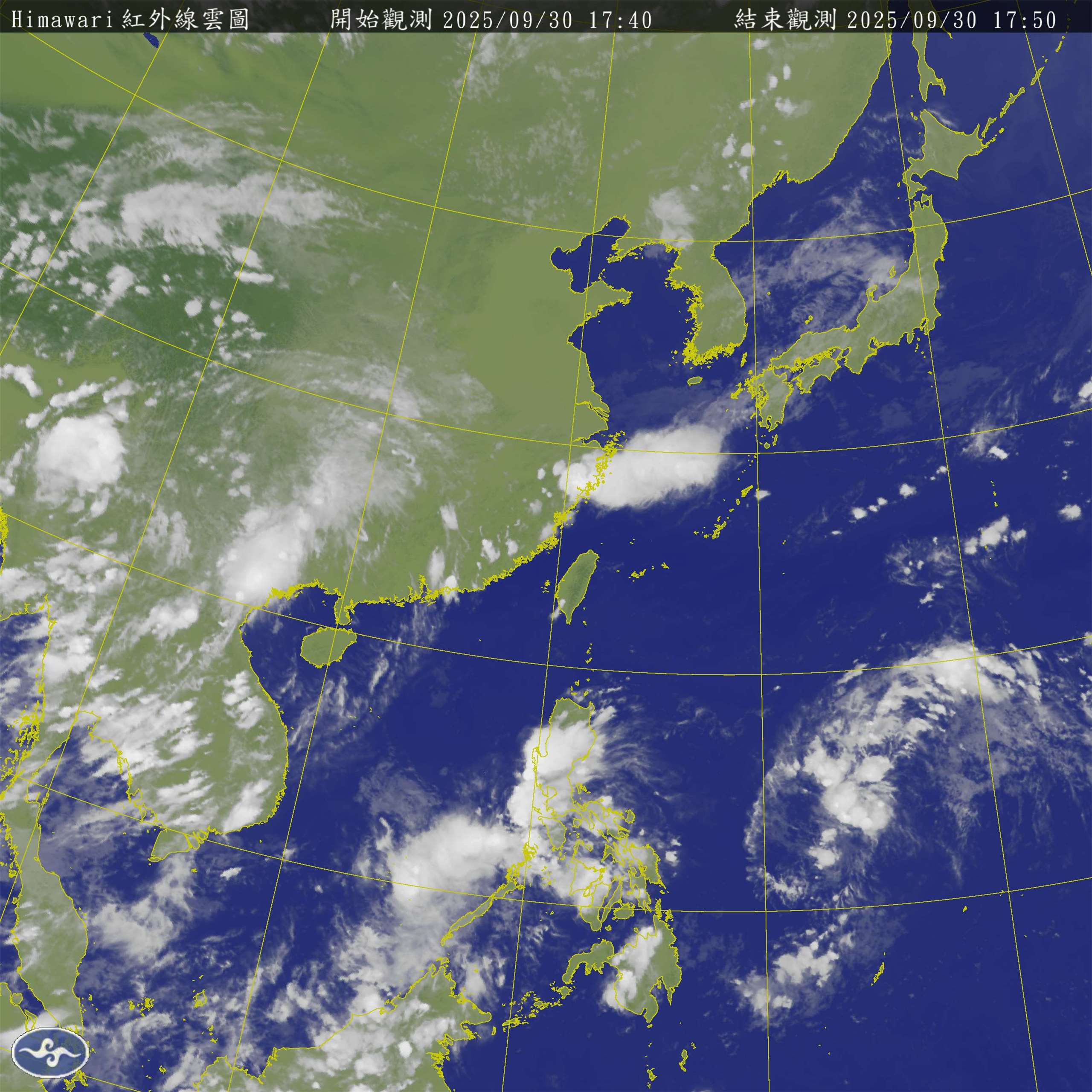 中央氣象署表示，預估10月2日在菲律賓東方海面會生成熱帶低壓，不排除增強為颱風麥德姆。(圖：氣象署)