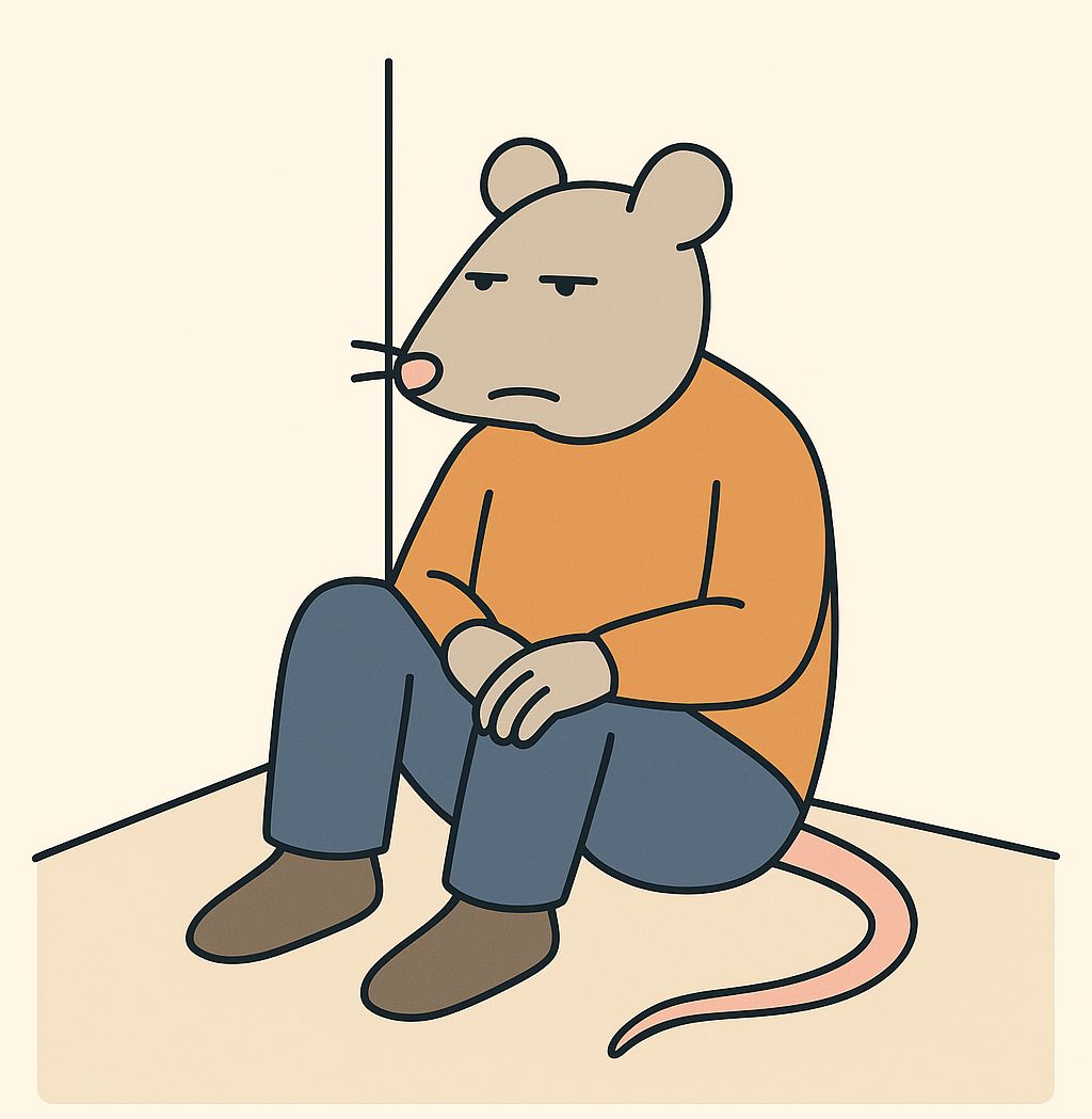 「老鼠人」（rat people）。示意圖。(AI生成圖)