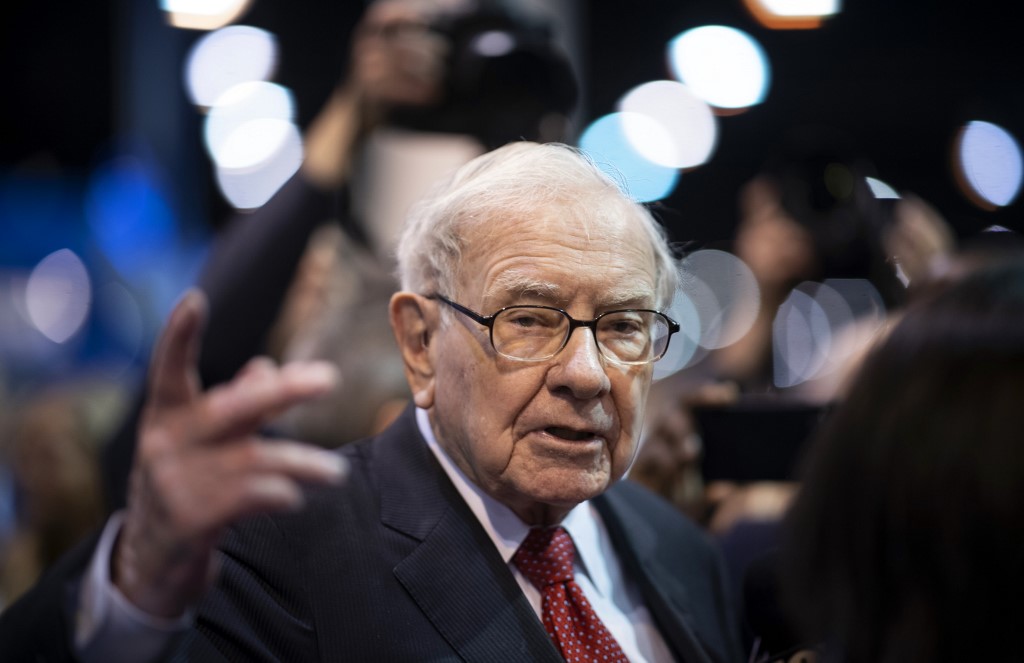 股神巴菲特(Warren Buffett)。 (AFP)