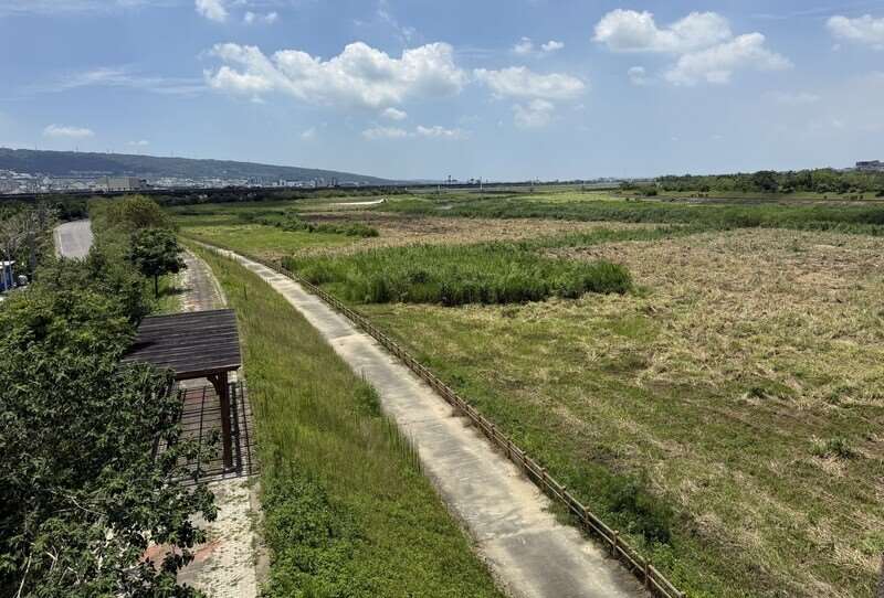 民國114年(2025年)國慶焰火將首次在南投縣貓羅溪畔(圖)施放。(圖 : 中央社)