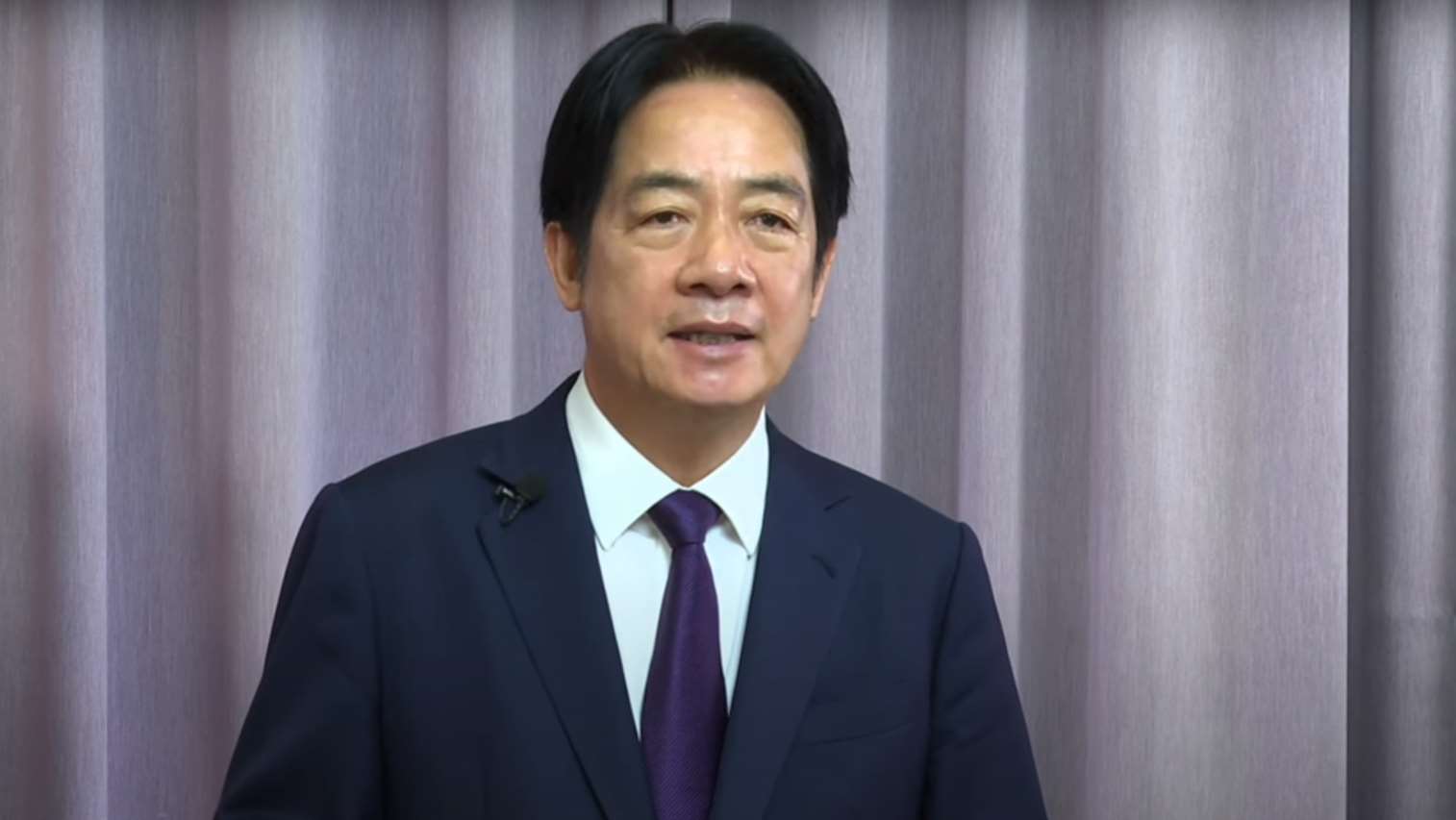第80屆聯合國大會總辯論23日登場，賴清德總統應紐約非營利組織Concordia之邀，在其2025年度峰會中，以「攜手共創更安全的世界--台灣在不確定時代的角色」為題發表錄影演說。(翻攝總統府YouTube頻道)