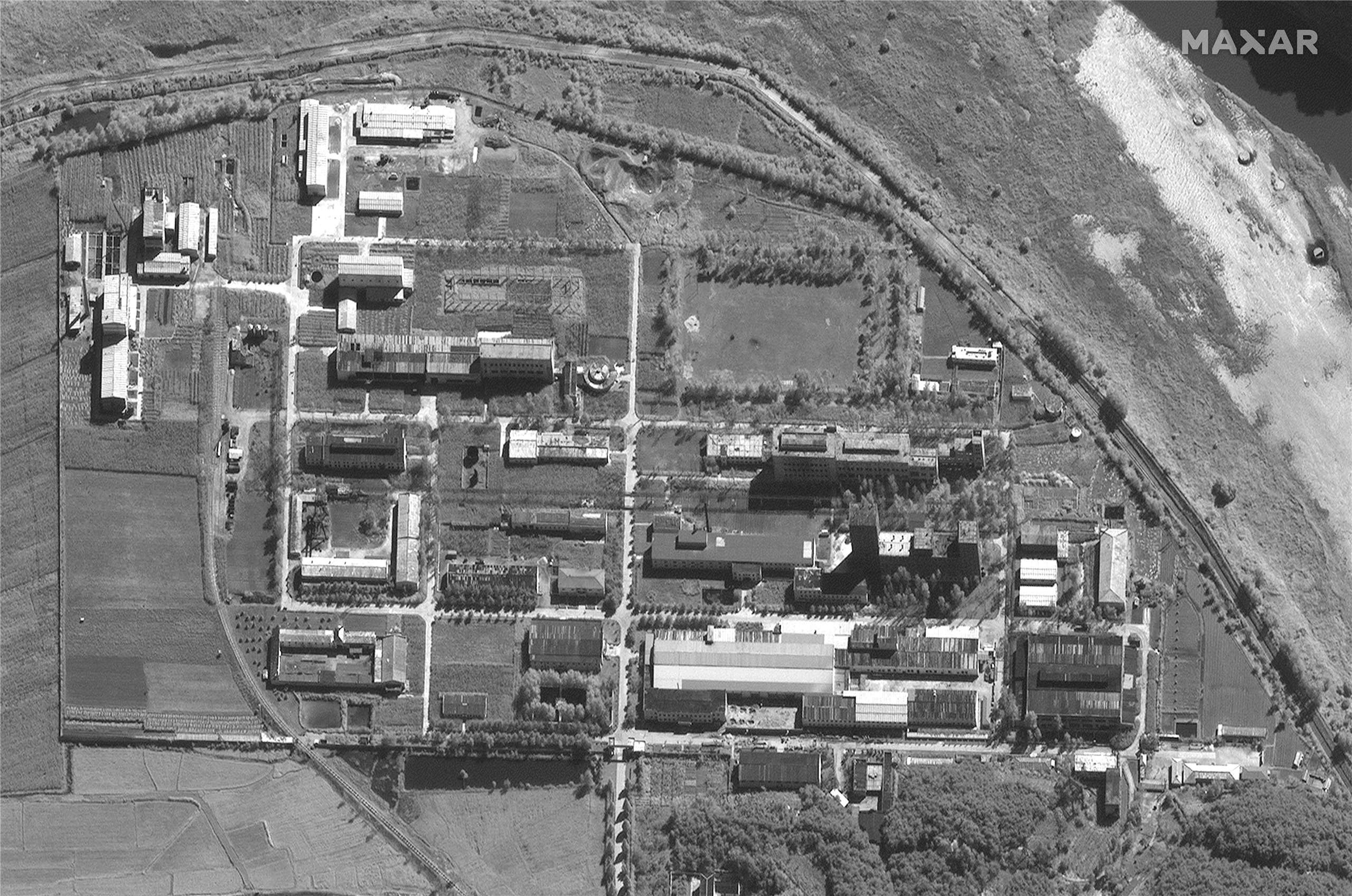 圖為北韓寧邊(Yongbyon)核設施。(資料照片)