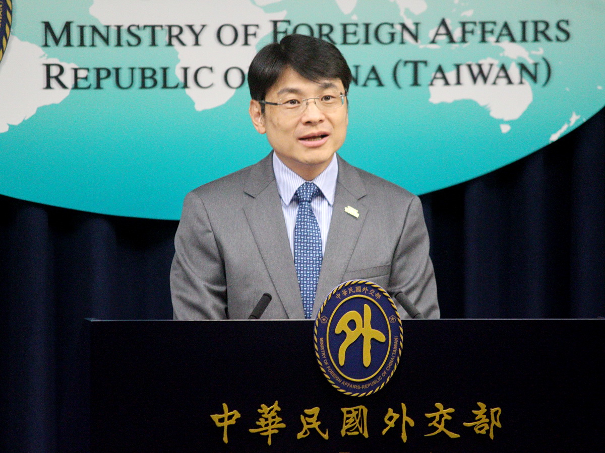 外交部發言人蕭光偉。 (央廣檔案)