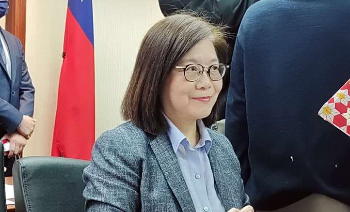 海委會主委管碧玲。資料照。(央廣檔案/記者王照坤 攝)