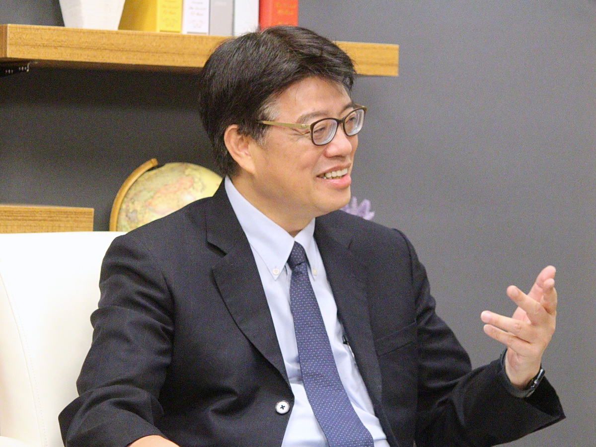 陸委會主委邱垂正訪美發表演說，強調台美有共同利益與價值，更必須攜手面對具體的中國威脅。 (央廣檔案/記者王照坤 攝)