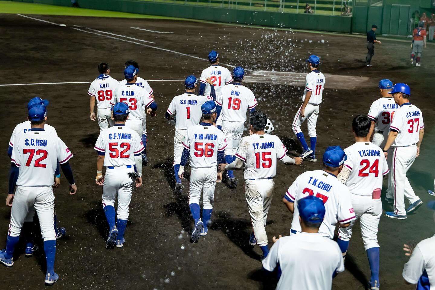 U18世界盃棒球賽台灣7日以2比1擊敗巴拿馬。(FB@CTbaseballteam)