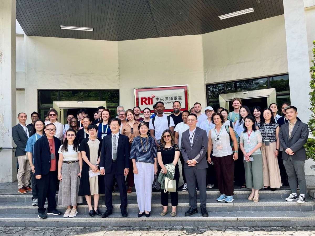 GCTF在台北探討「建立民主韌性：媒體素養在捍衛資訊空間的角色」，11日安排參訪中央廣播電臺 (外交部提供)