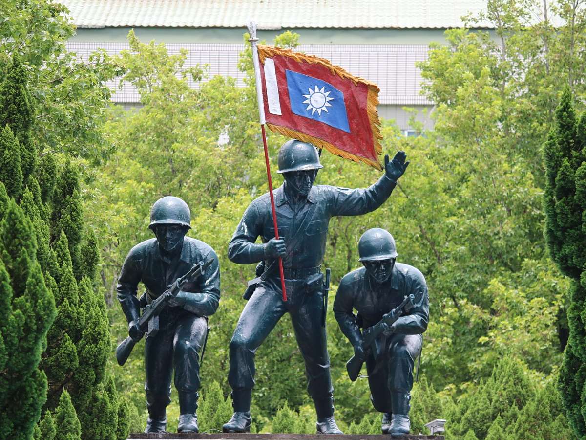 陸委會10日再次強調，抗戰是由中華民國政府領導，中共只是藉機擴張自身勢力 (央廣檔案/記者王照坤 攝)
