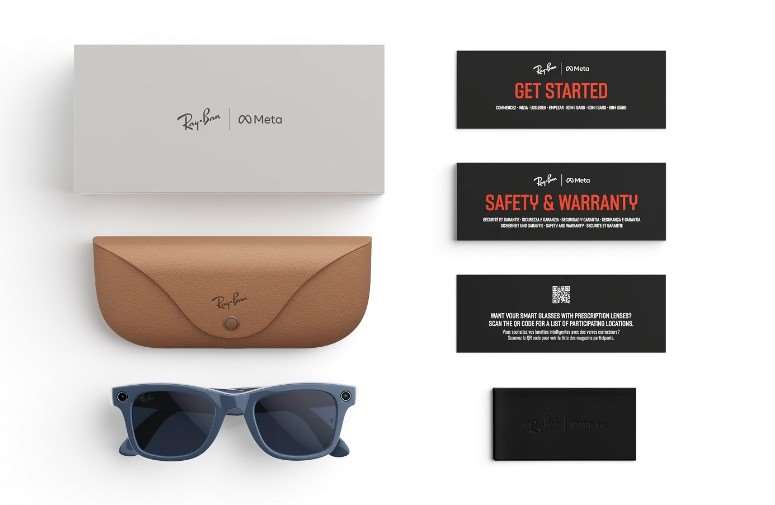 Meta 17日發表新一代Ray-Ban Meta系列智慧眼鏡。（圖取自Ｍeta網頁meta.com/tw）