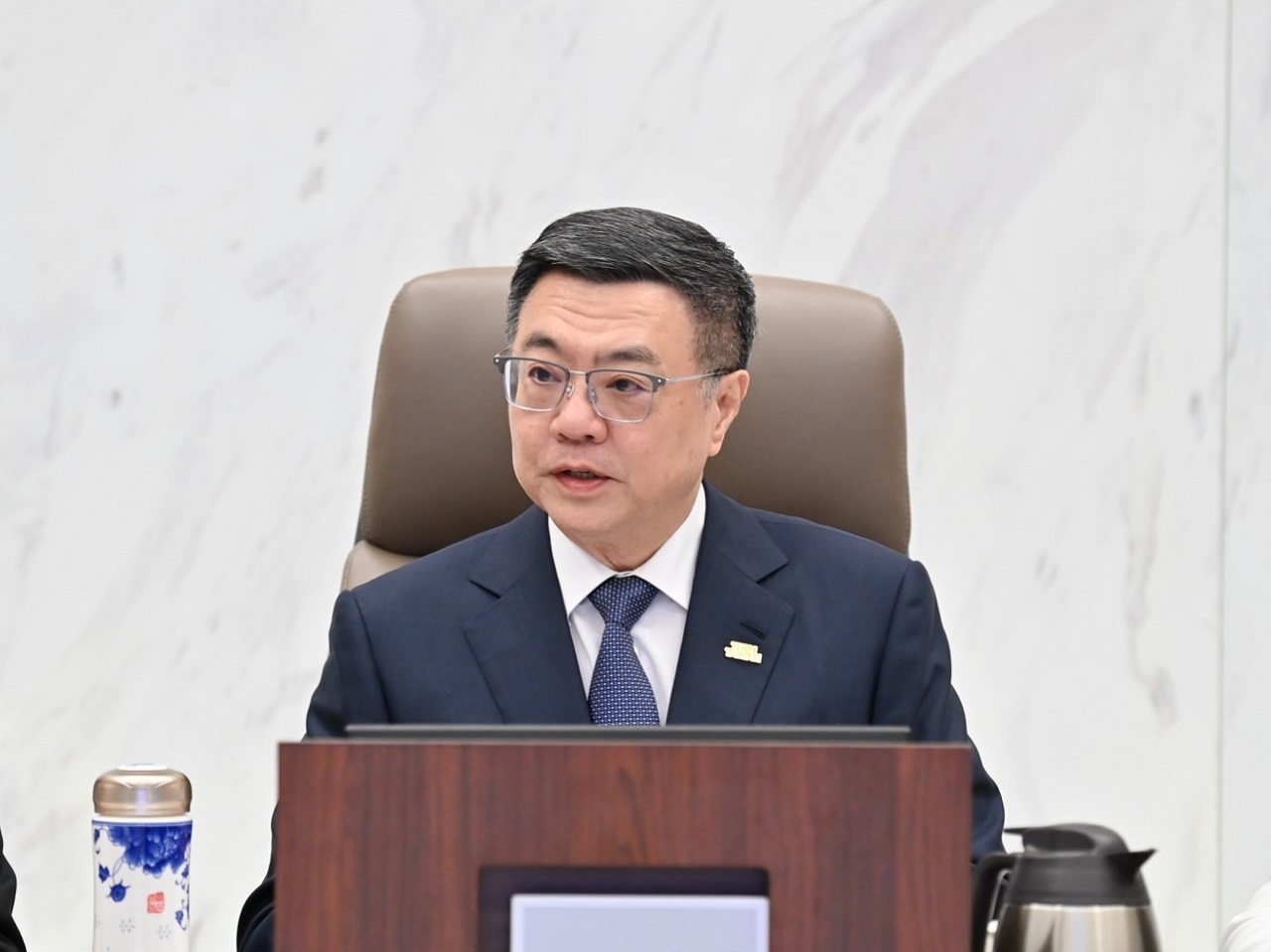 行政院長卓榮泰主持行政院會。資料照。(圖：行政院)