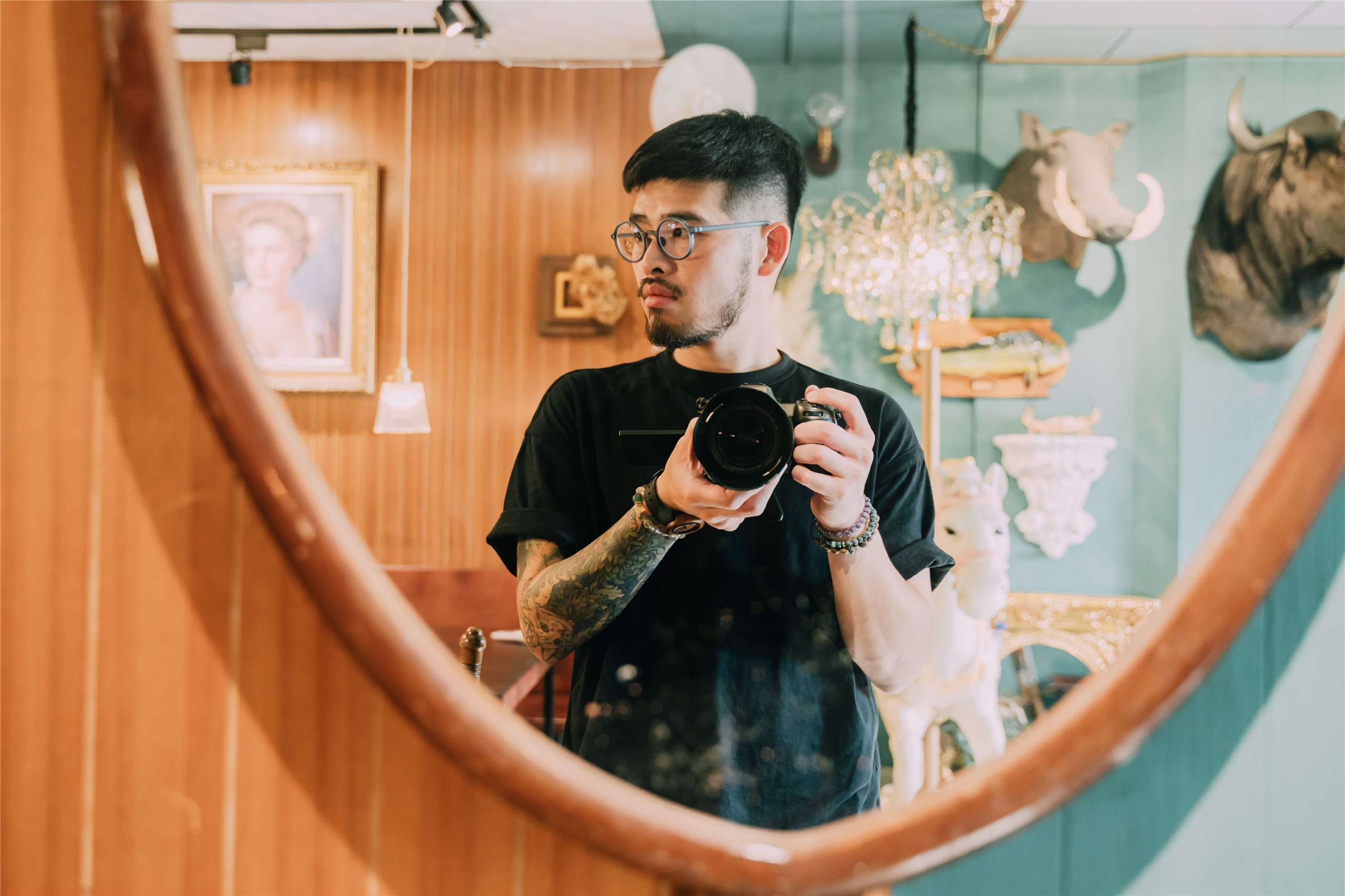 熱愛攝影的阿嘎